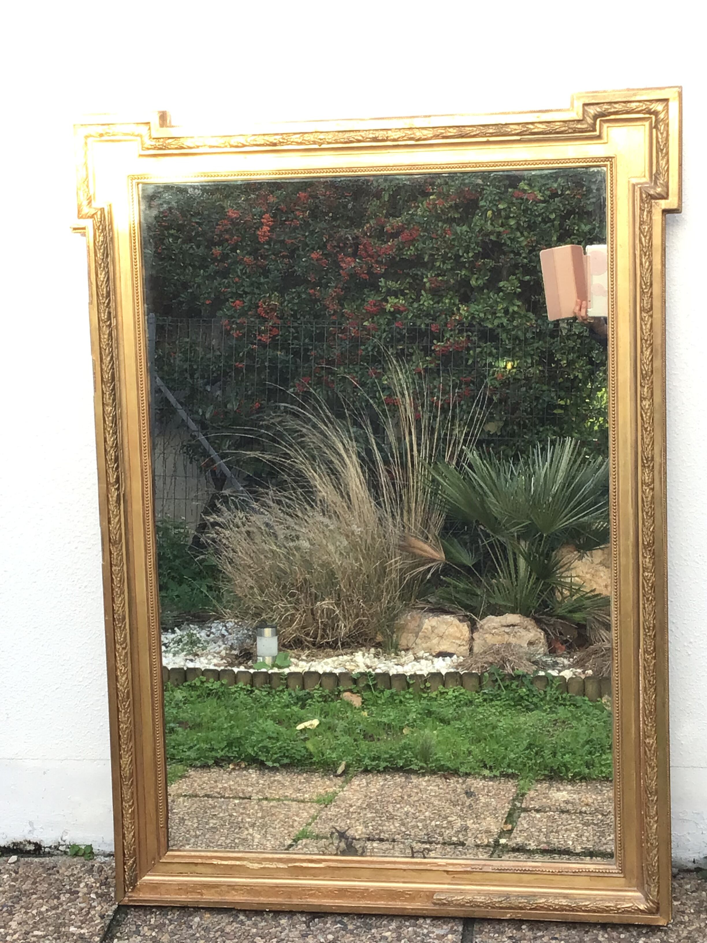 Antique mirror