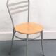 Pair of Letti bistro chairs
