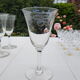 Set of 11 crystal wine glasses 1930s