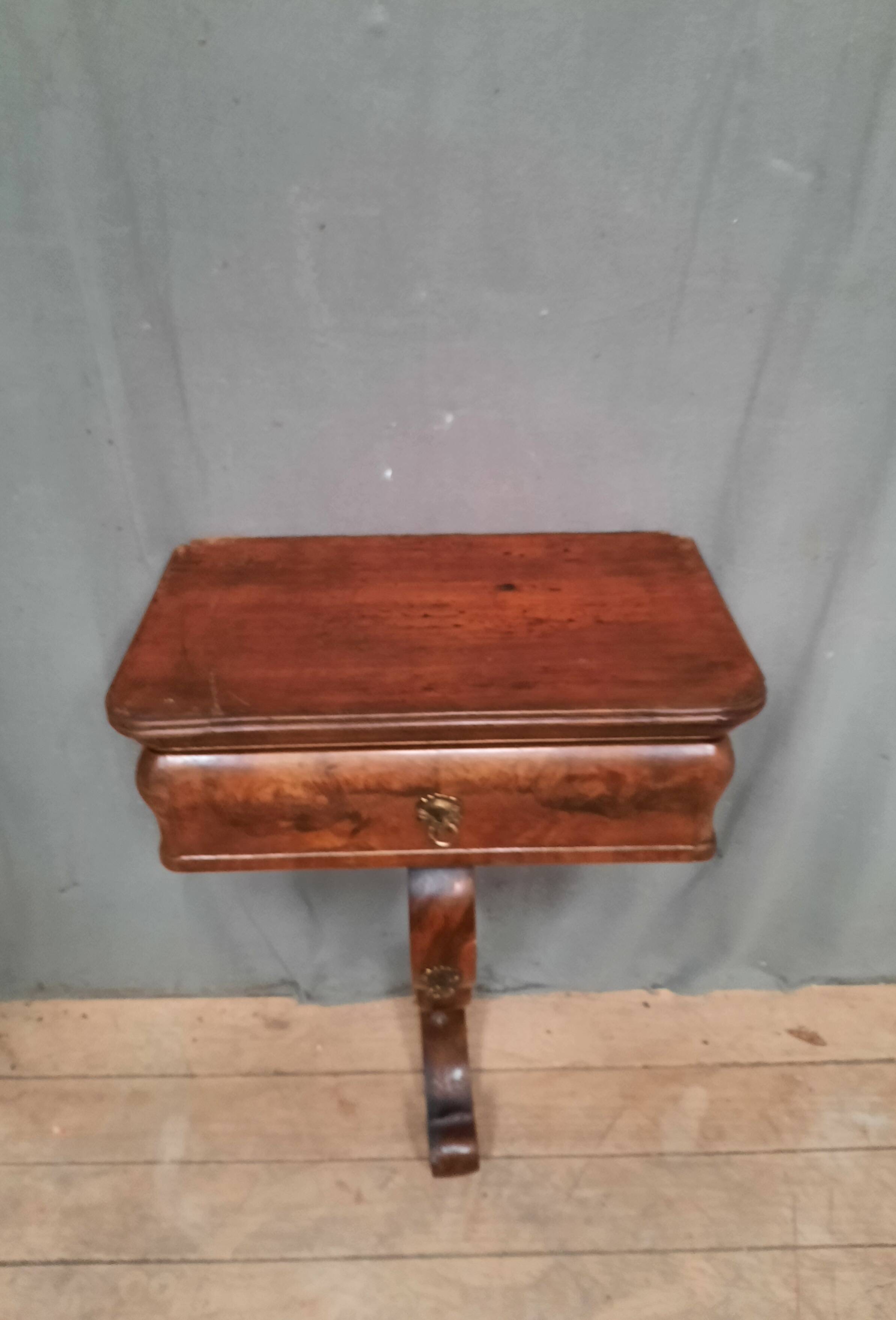 Mahogany restoration console