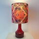 Lampe d'accent recyclée – céramique ouest-allemande | sans fil | pièce unique