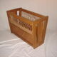 Former cradle wood & rattan 1965