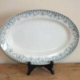 + Oval Flat in Iron Earth Moulin des Loups model Wilbur +