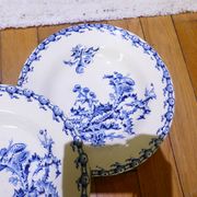 4 deep plates Gien Chardons 260359