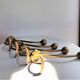 Lot of 4 hooks brass