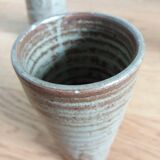 Glasses goblets stoneware cups