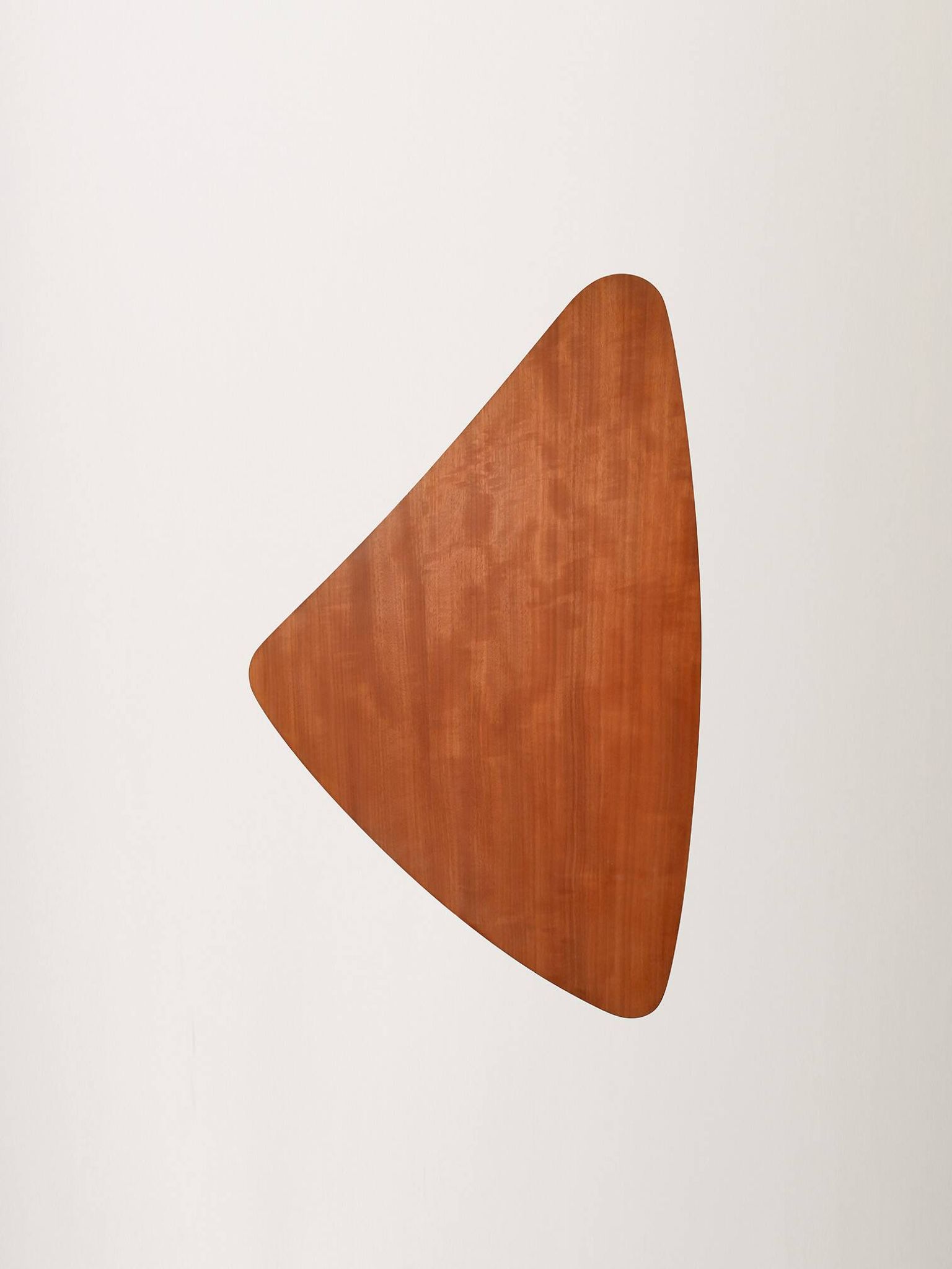 Table basse triangulaire scandinave des années soixante