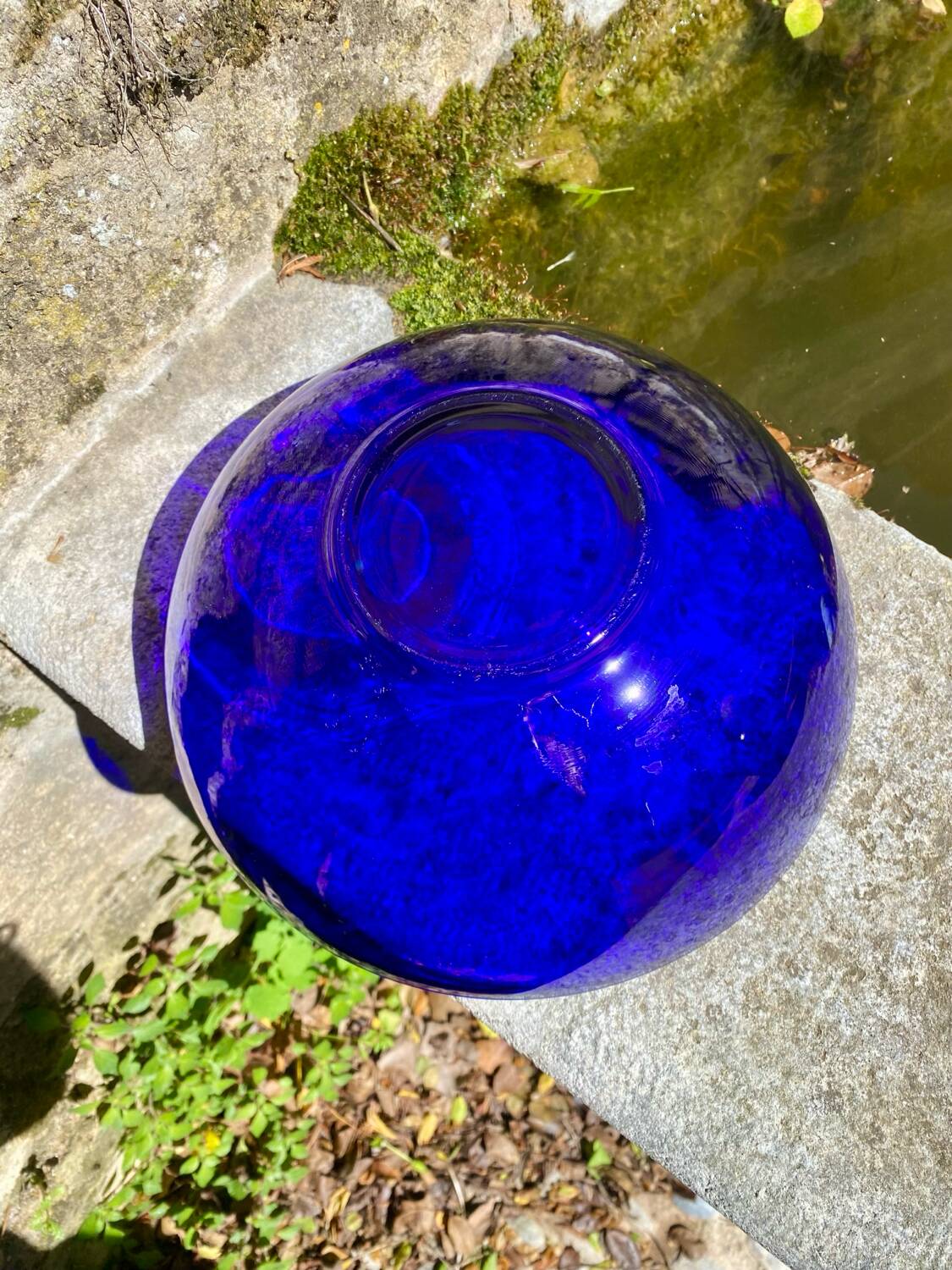 Klein blue salad bowl