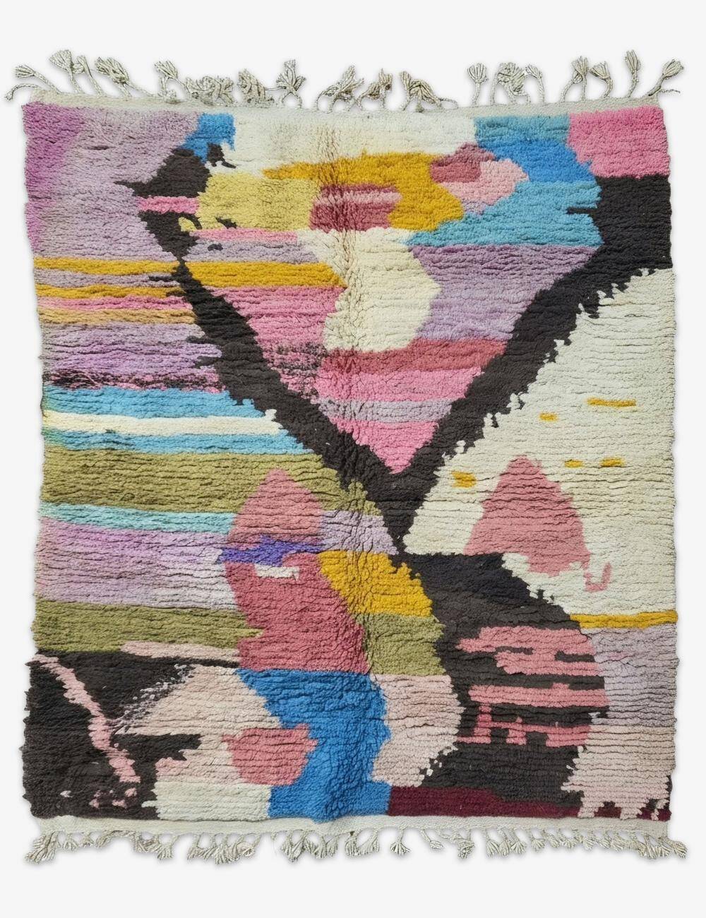 Colourful Boujad Rug - 270 x 210 cm