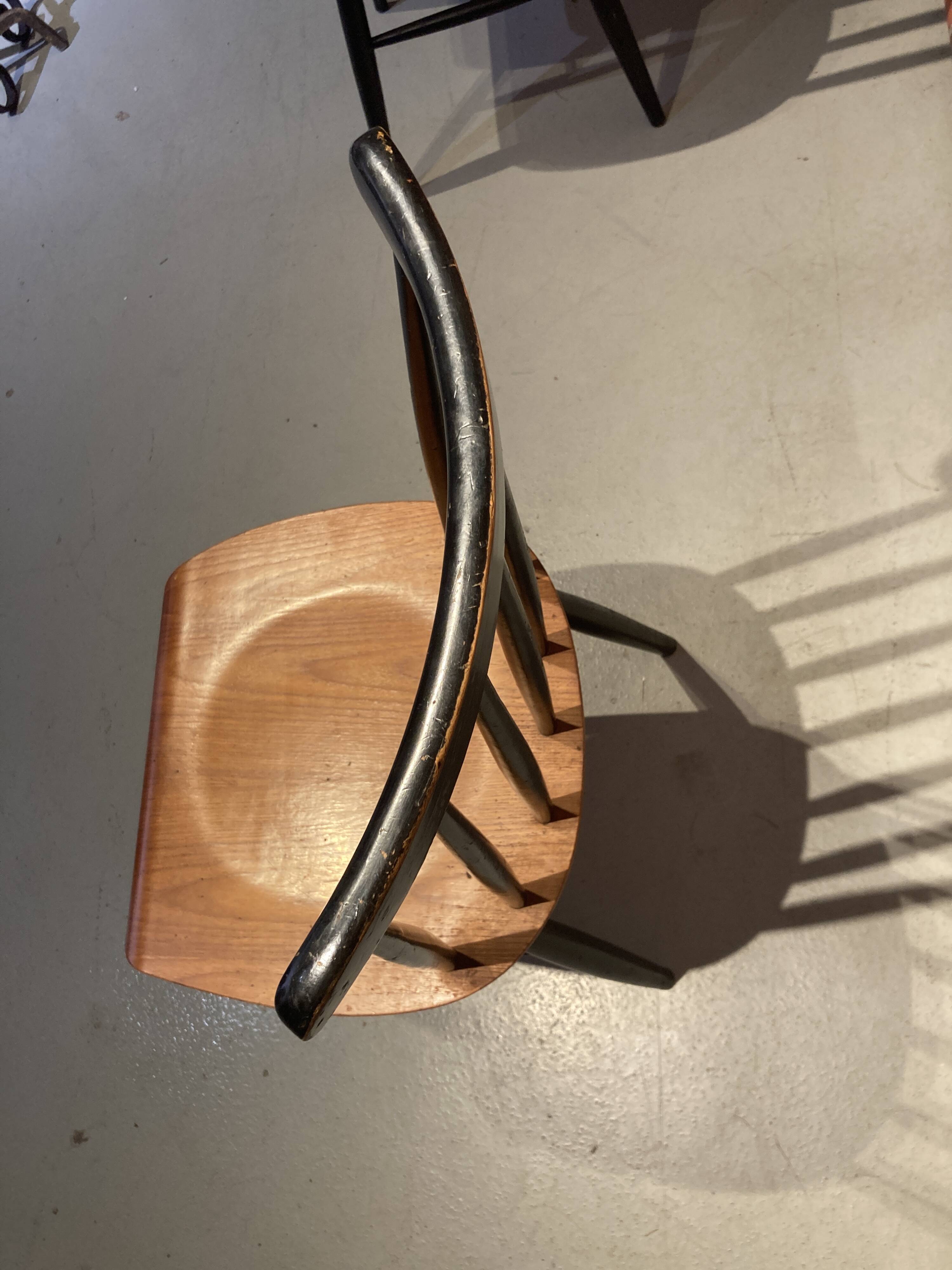 Pair of wooden chairs