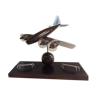 Rosewood wooden airplane desk model art deco period 1930 - 1940