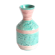 Vase avec pélicans par Fratelli Fianciulacci sgraffito , italie, années 1960