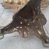 Large bronze candelabrum from the 19th century.