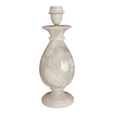 Alabaster lamp base