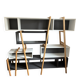 Modular Library Wood Tang Design x Miliboo – Designers Thomas Mandor