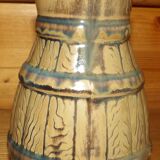 Old enamelled stoneware pitcher P65 0.8 liter in TBE