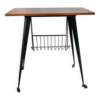 Vintage Console & Rolling Table