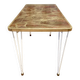 Table à manger design et estampille scandinave "1950".