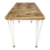 Table à manger design et estampille scandinave "1950".