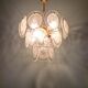 Murano glass disc chandelier, Italy, 1970s
