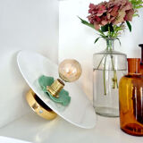 Opaline wall lamp