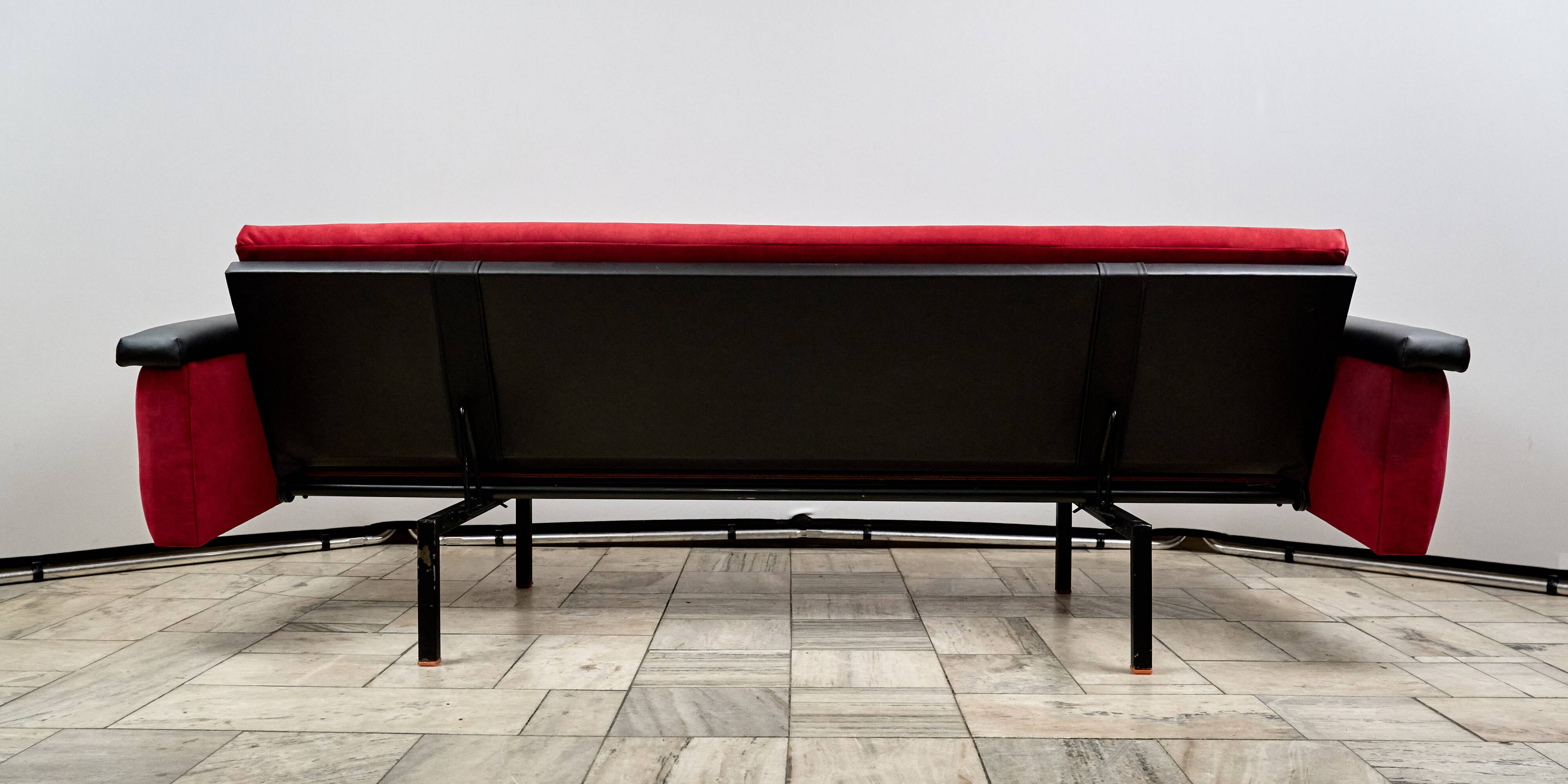Vintage Industrial Sofa bed, 1960s, Czechoslovakia
