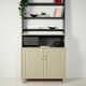 “Visingsö” cabinet with open shelves by Carl Malmsten for Svensk Fur, 1950s