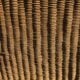 Wicker and rattan rocking chair