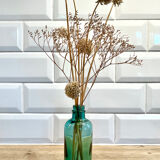 Petit flacon vintage bleu dark turquoise