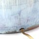 Sky blue ceramic lamp by Alain Magne, La Borne