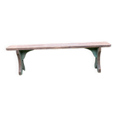 Old patinated farmhouse bench