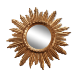 Golden sun mirror 47cm