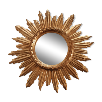 Golden sun mirror 47cm