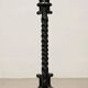 Antique three-legged wrought iron planter with basin, Italy, 20th century