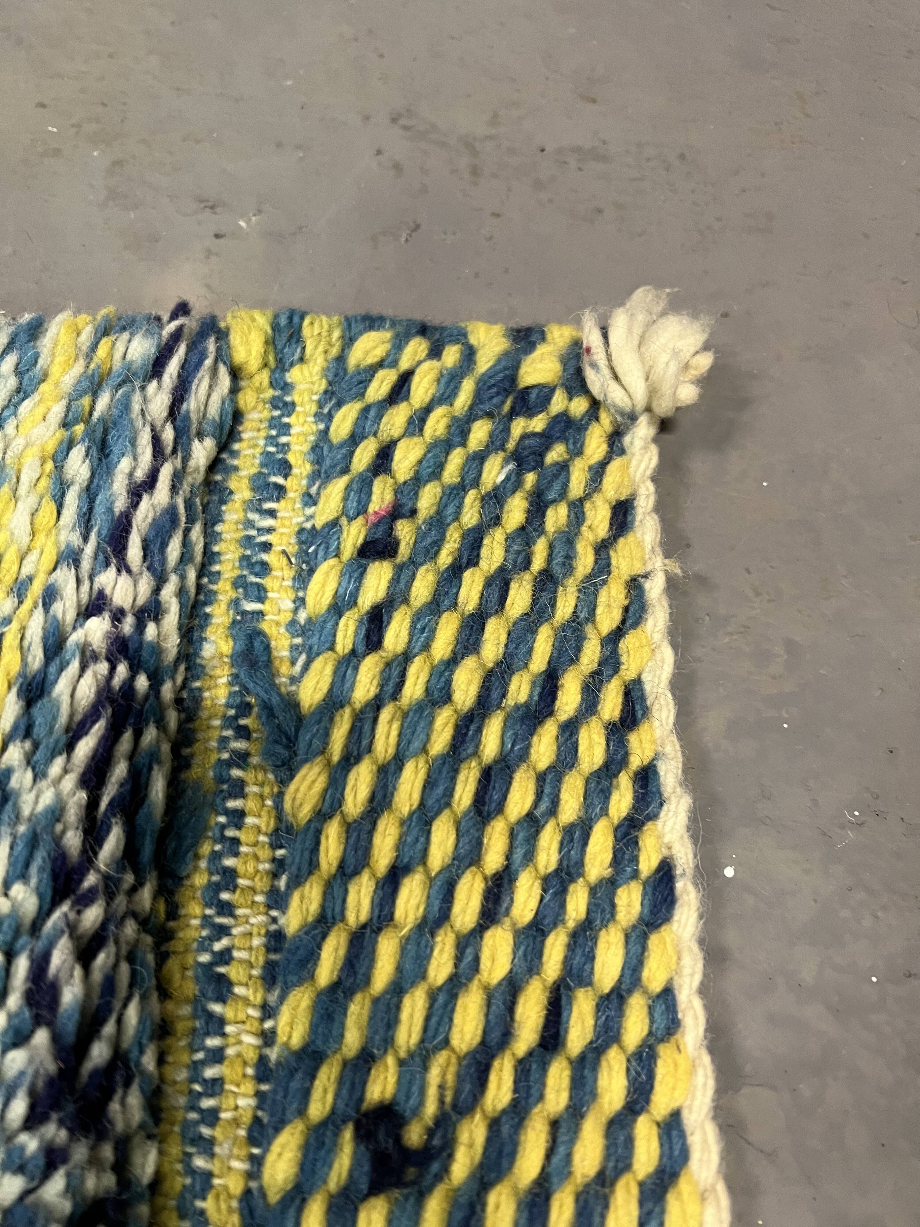 Tapis berbère Beni Ourain en laine d'agneau