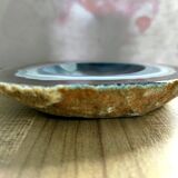 Pocket tray in natural agate stone