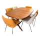 Dyrlund editor, scandinavian table in solid teak