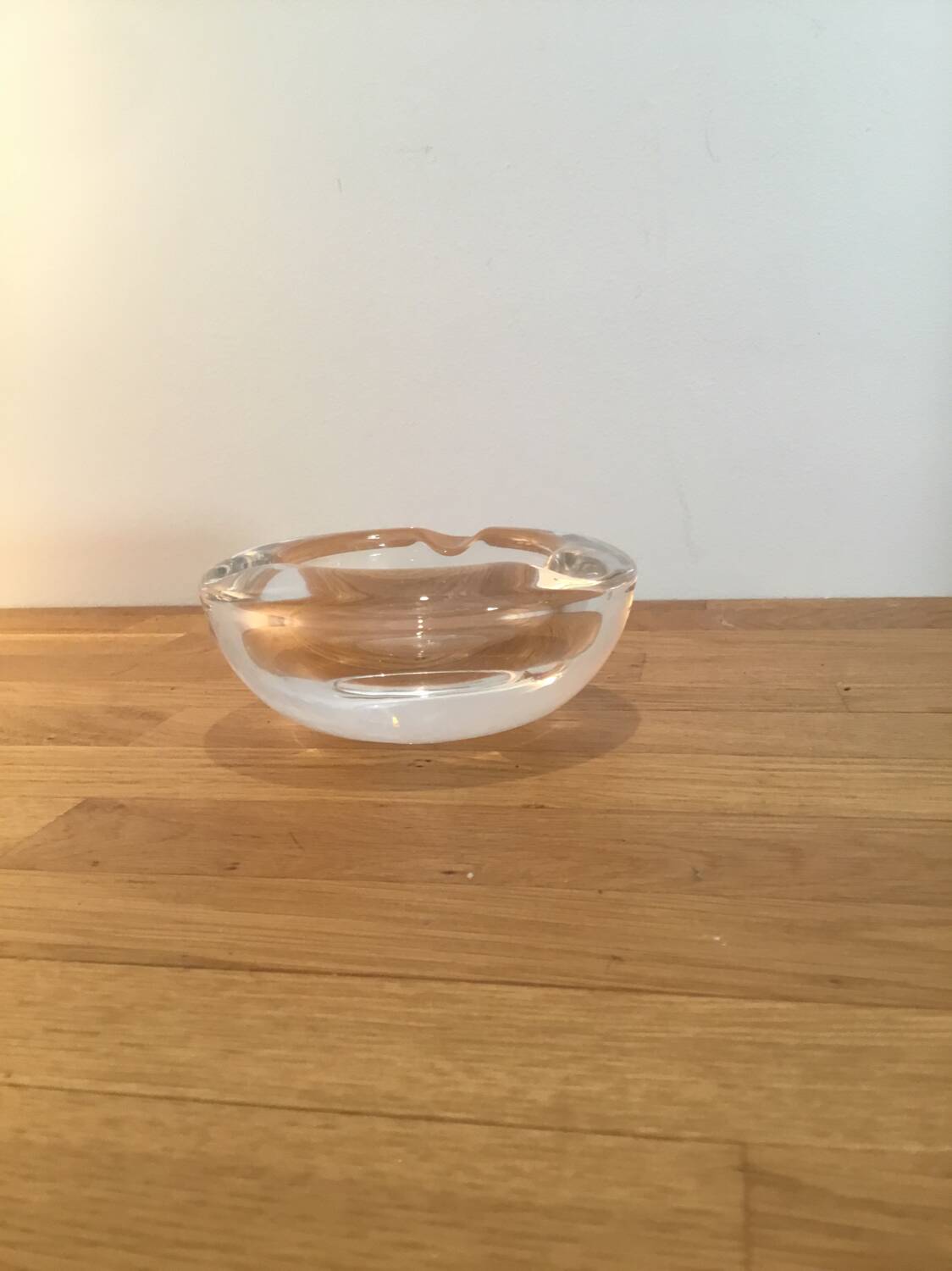 Crystal ashtray