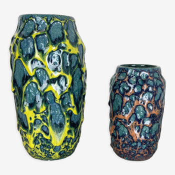 Vases par Scheurich, Allemagne WGP, années 1970