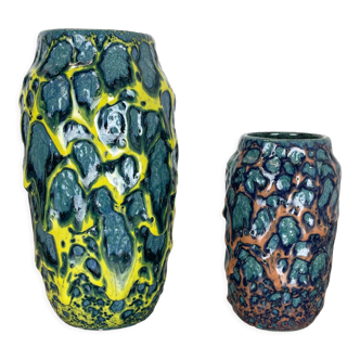 Vases par Scheurich, Allemagne WGP, années 1970