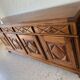 Vintage 4-door sideboard in solid wood