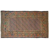 Ethnic Afghan kilim in handmade wool 200x118 cm