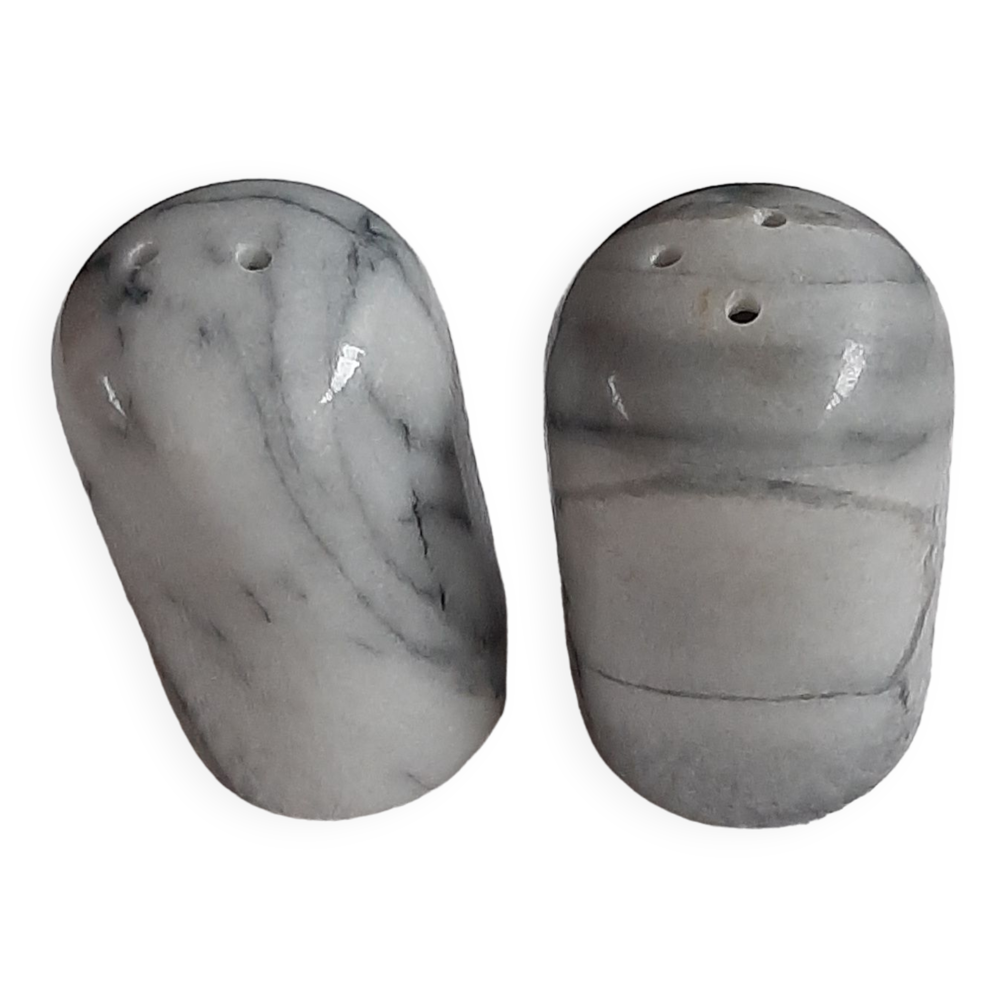 Marble salt and pepper shaker
