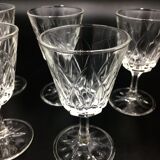 Set of 6 liqueur glasses