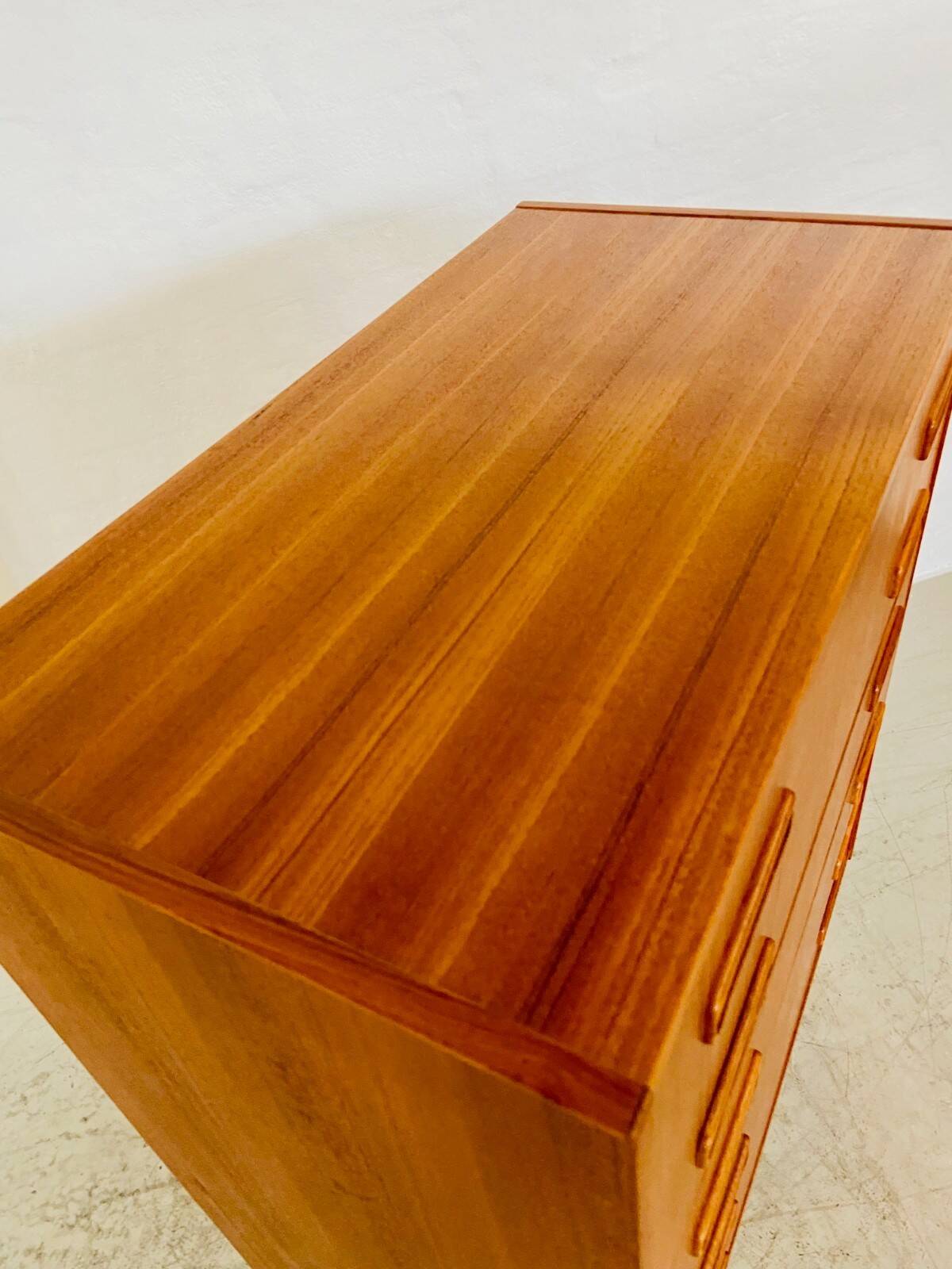 Vintage Danish mid-century teak chest of drawers by Westergaards