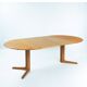 Extendable Oval Teak Dining Table by Danish Brand Dyrlund, 1970s