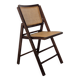Chaise pliante vintage cannée