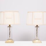 set Hollywood Regency Table Lamps 1970s