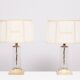 set Hollywood Regency Table Lamps 1970s