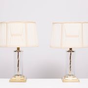 set Hollywood Regency Table Lamps 1970s